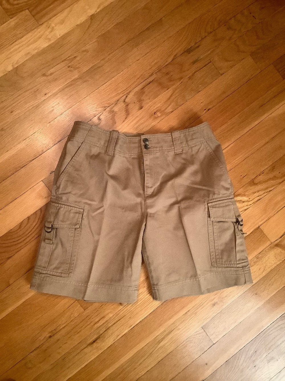 Lauren Ralph Lauren Tan Cotton Cargo shorts Size 6